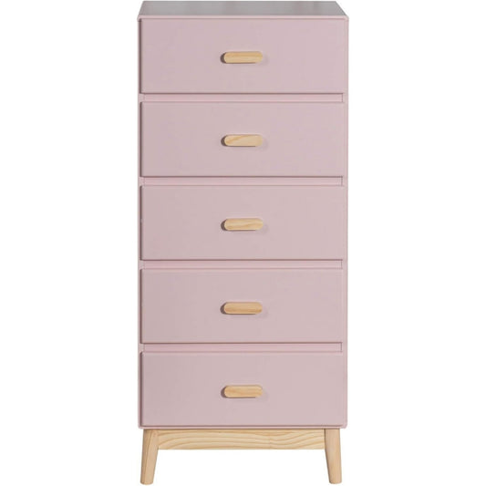 Cassettiera con cassetti marrone
