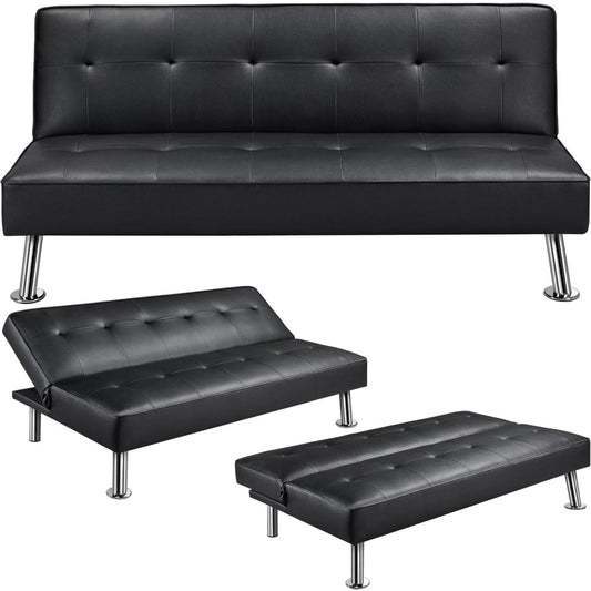 Divano letto nero